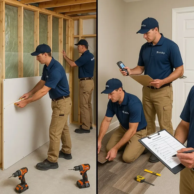 Repairs and Reconstruction process in Buena Vista, CA
